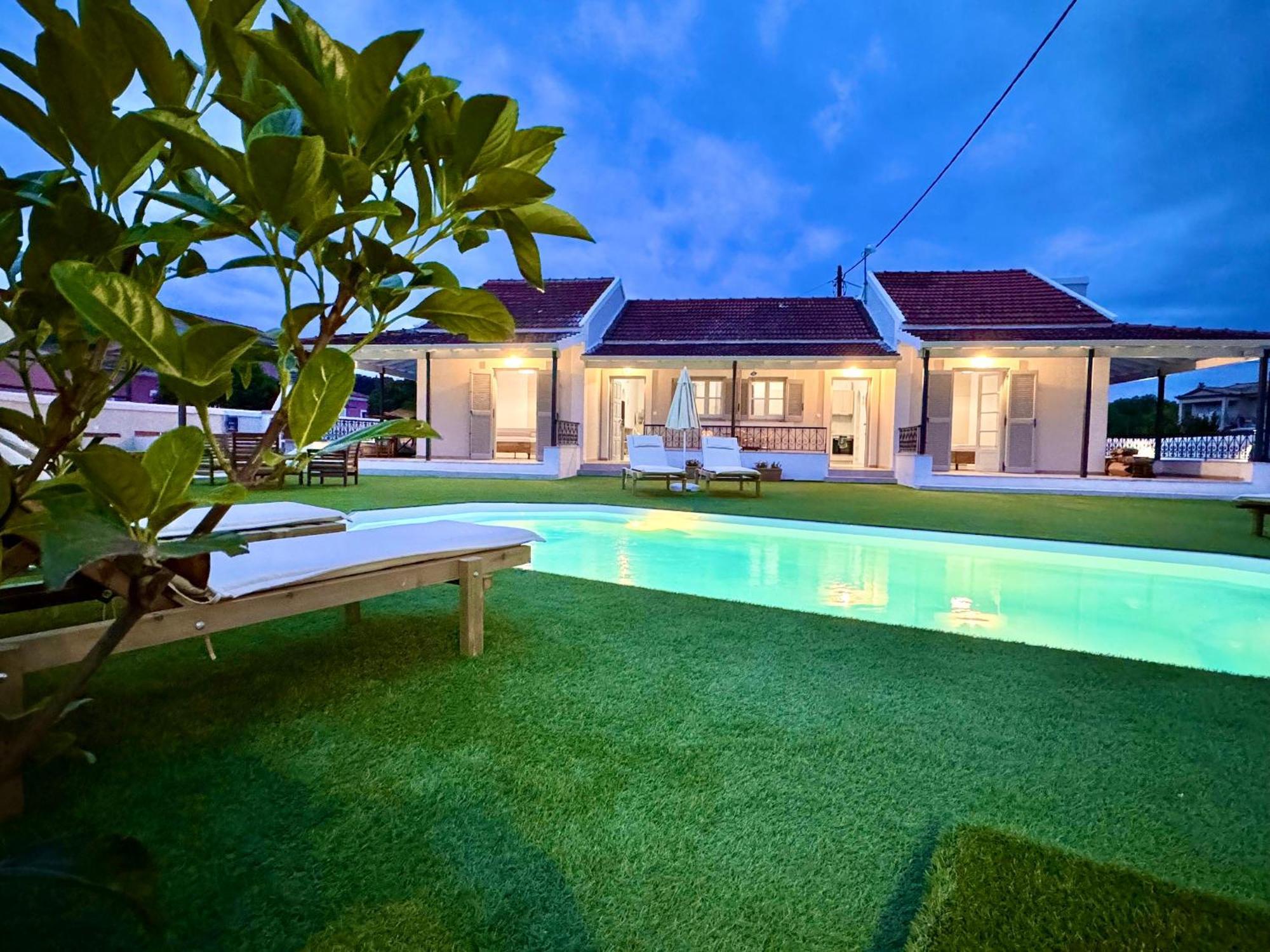 Villa Doramarie Sidari With Private Pool By Dadovillas Exterior foto